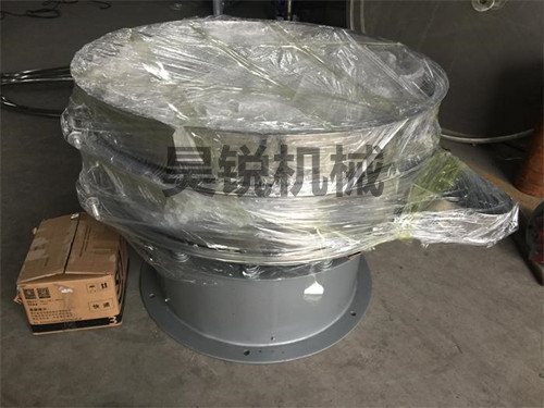 【发货通知】XZS-1200-1S圆形振动筛，已发出山东沾化县候经理请查收！
