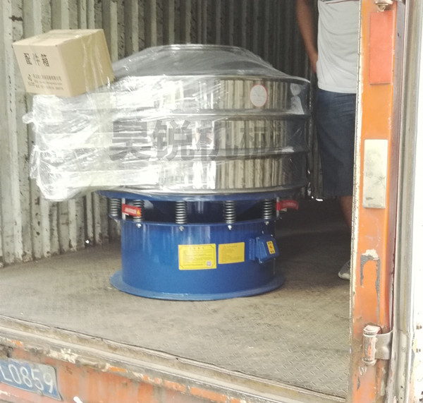【发货通知】XZS-1000-2S型不锈钢旋振筛，已发出哈尔滨杜经理请查收！
